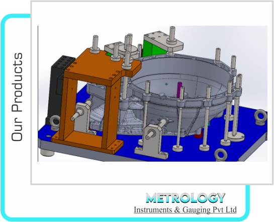 Hole Position Checking Fixture for Clutch Housing